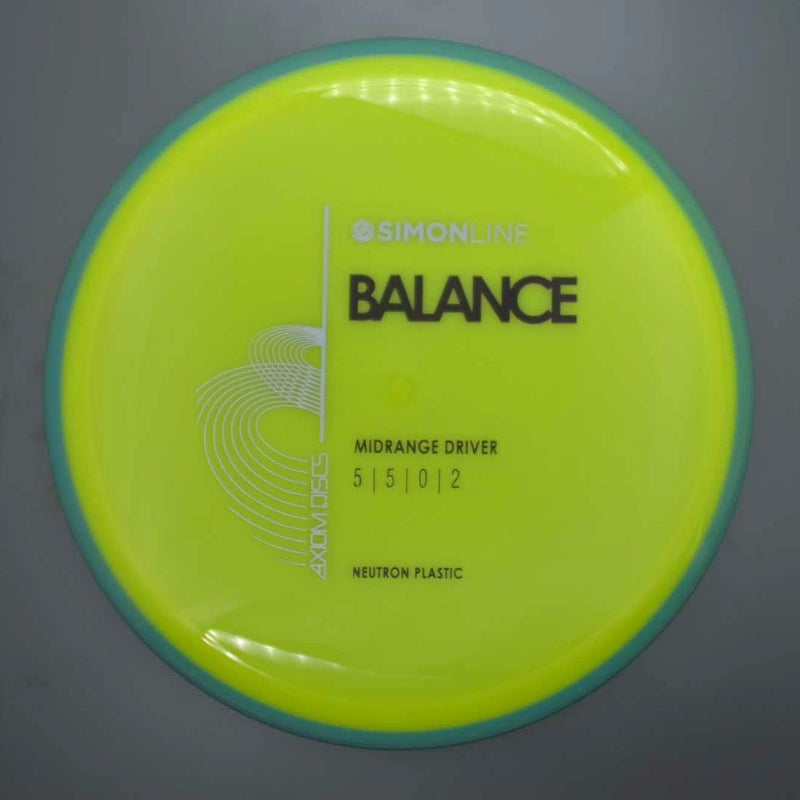 Axiom Neutron Balance with SimonLine Stock Stamp- 175.5 Yellow