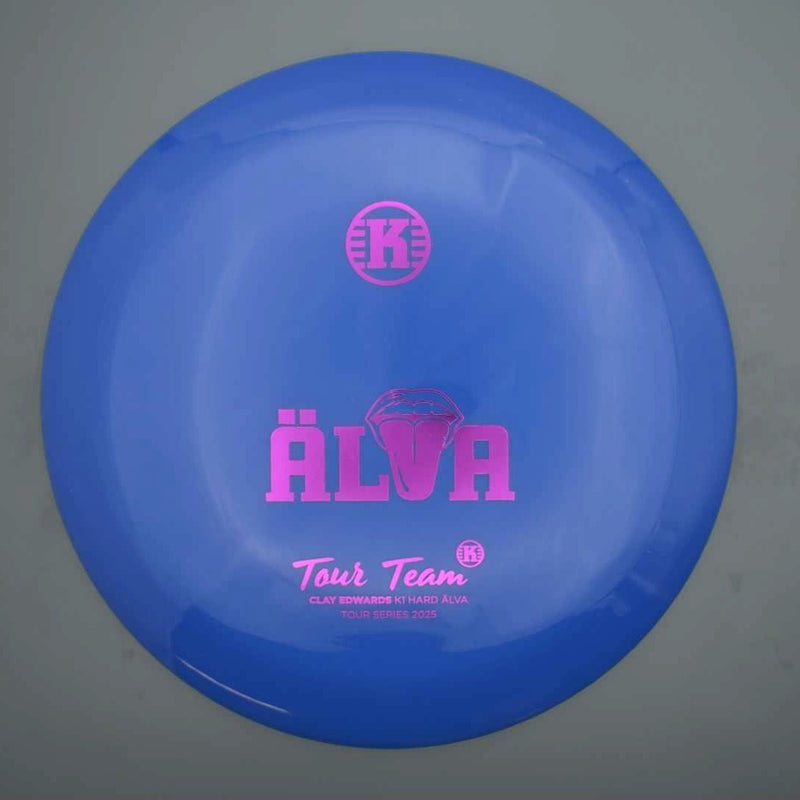 Kastaplast K1 Hard Alva with Clay Edwards Tour Team - Tour Series 2025 Stamp- 173.5 Blue