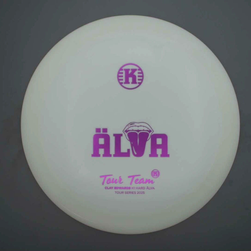 Kastaplast K1 Hard Alva with Clay Edwards Tour Team - Tour Series 2025 Stamp- 174.2 White