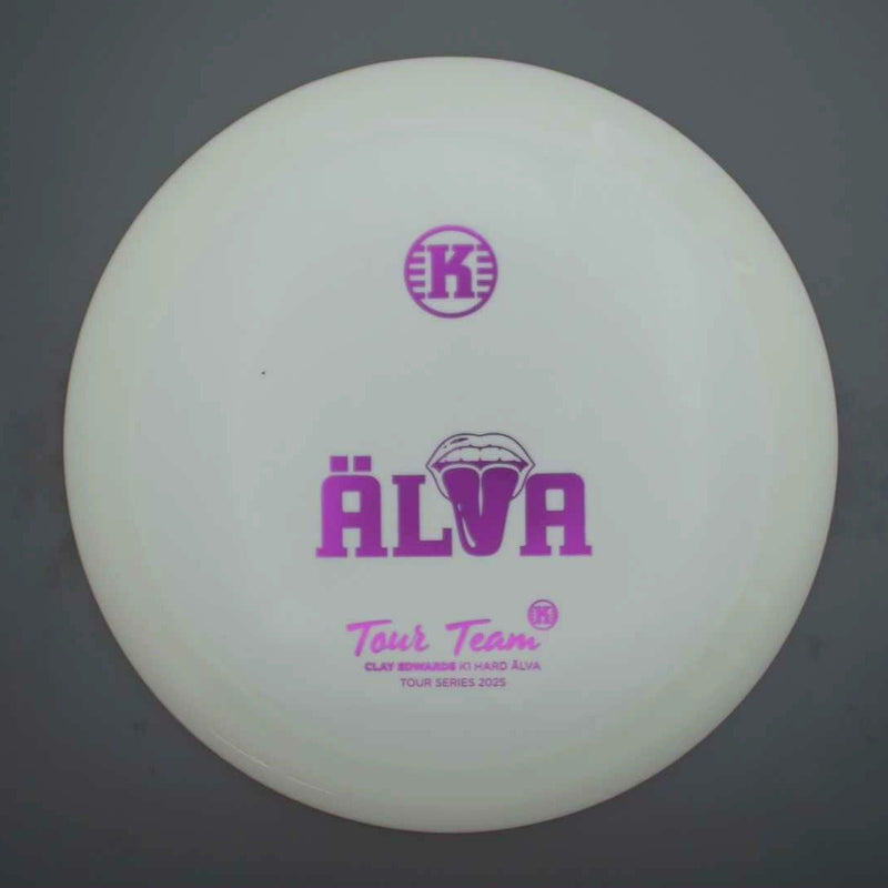 Kastaplast K1 Hard Alva with Clay Edwards Tour Team - Tour Series 2025 Stamp- 171.3 White