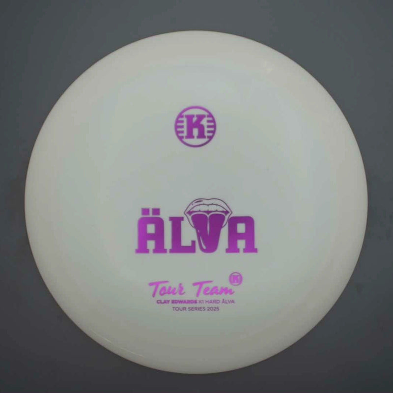 Kastaplast K1 Hard Alva with Clay Edwards Tour Team - Tour Series 2025 Stamp- 173 White