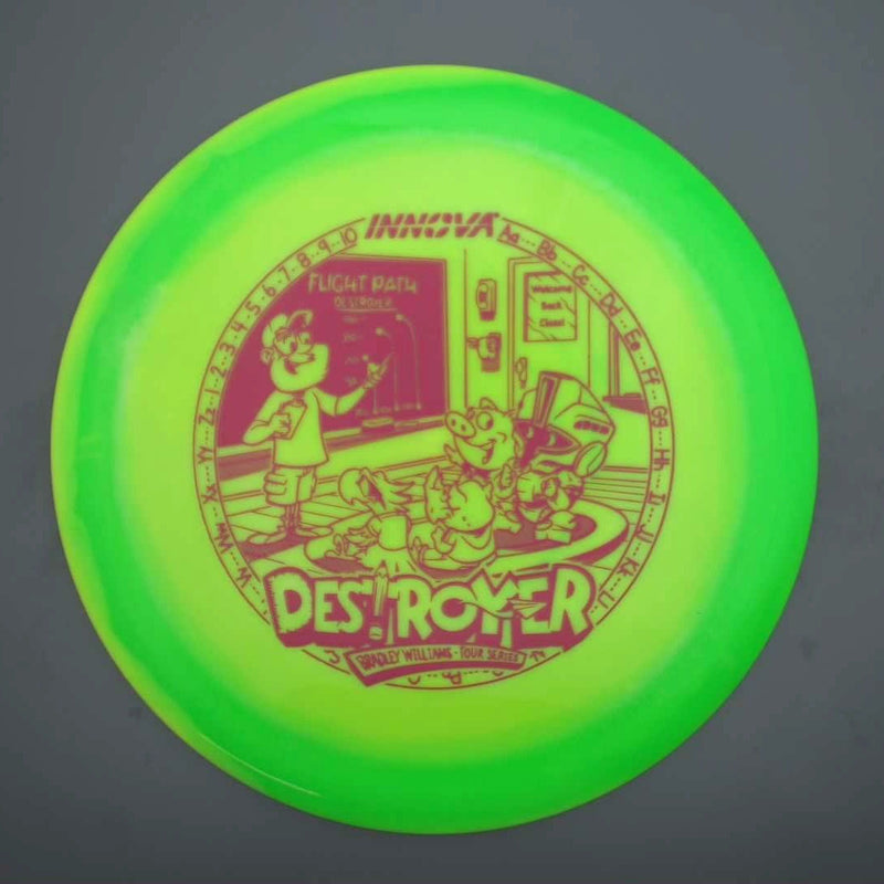 Innova Halo Star Destroyer with Bradley Williams - Star Team Tour Series 2025 Stamp- 159.1 Green