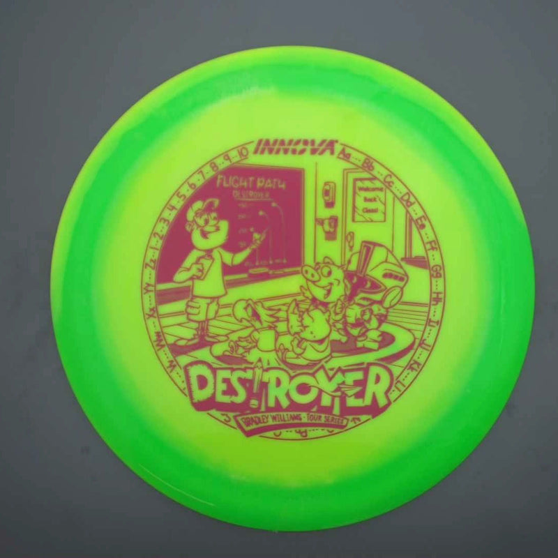 Innova Halo Star Destroyer with Bradley Williams - Star Team Tour Series 2025 Stamp- 158.4 Green