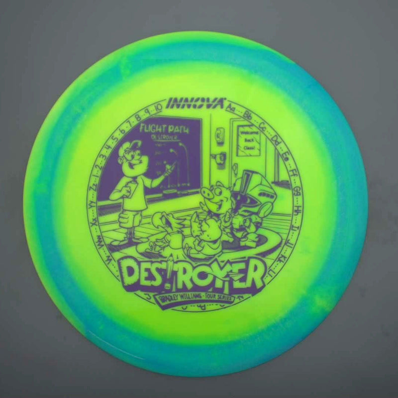 Innova Halo Star Destroyer with Bradley Williams - Star Team Tour Series 2025 Stamp- 158.7 Green