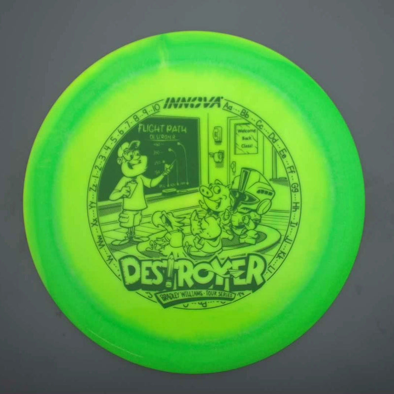Innova Halo Star Destroyer with Bradley Williams - Star Team Tour Series 2025 Stamp- 159.1 Green