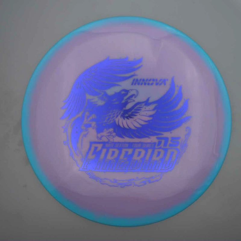 Innova Proto Glow Halo Star Firebird with Nate Sexton Sexybird Star Team Tour Series 2025 Stamp- 173.6 Blurple