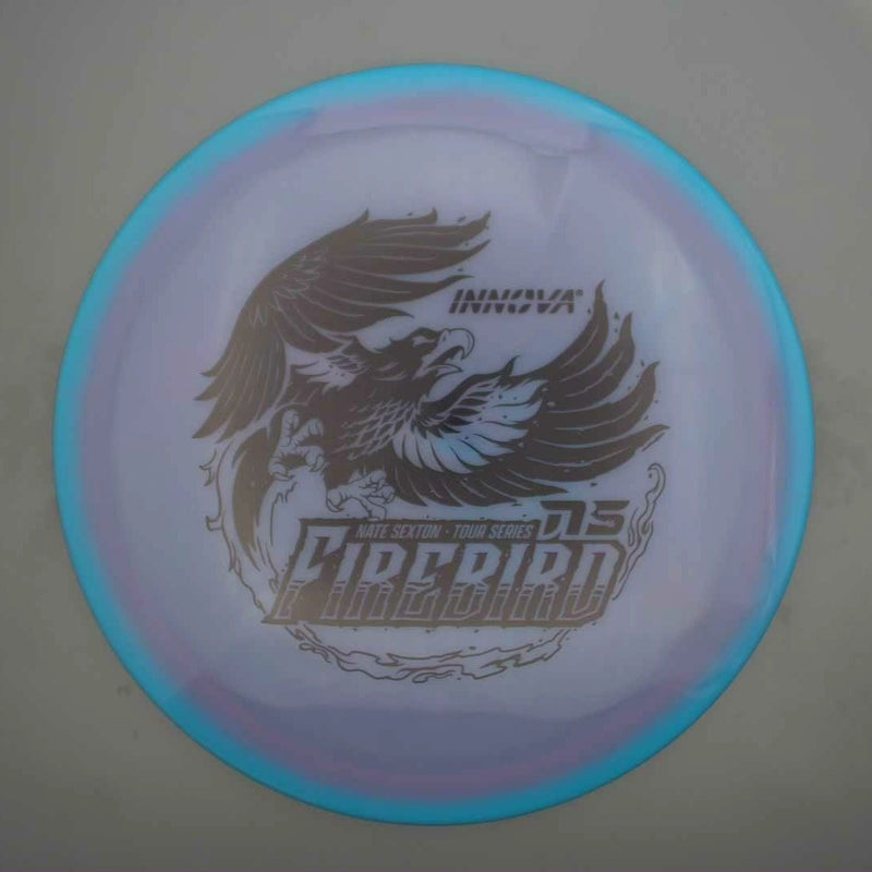 Innova Proto Glow Halo Star Firebird with Nate Sexton Sexybird Star Team Tour Series 2025 Stamp- 174.9 Blurple