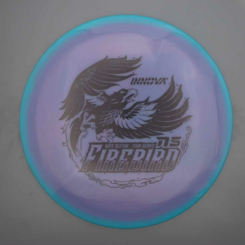 Innova Proto Glow Halo Star Firebird with Nate Sexton Sexybird Star Team Tour Series 2025 Stamp- 173.3 Blurple