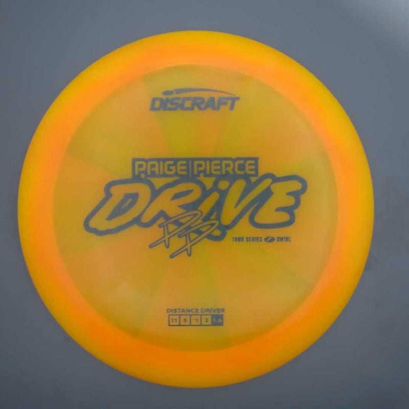 Discraft Elite Z Swirl Drive with Paige Pierce 2025 Tour Series Stamp- 174.6 Orange