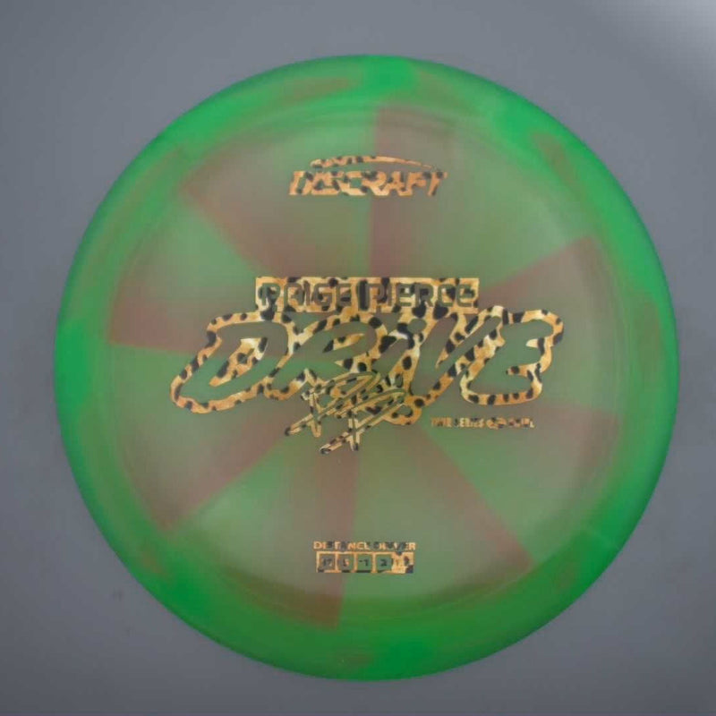 Discraft Elite Z Swirl Drive with Paige Pierce 2025 Tour Series Stamp- 174.6 Green