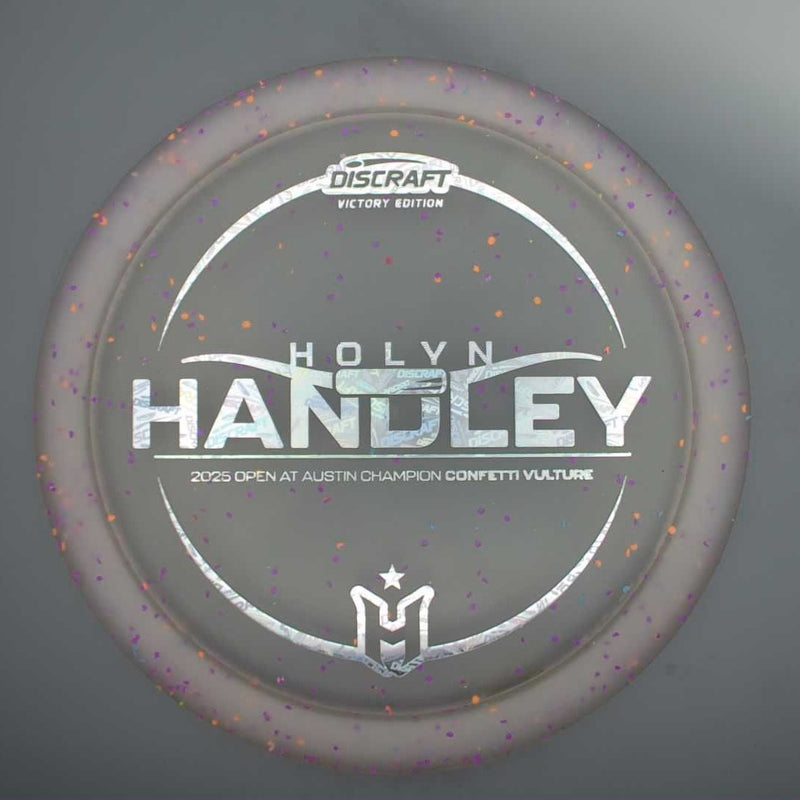 Discraft Elite Z Confetti Vulture with Holyn Handley - 2025 Open at Austin Champion - HH Logo Stamp- 175.2 Grey