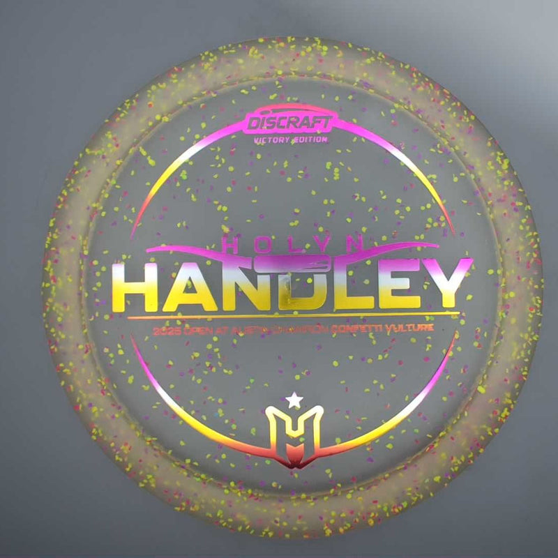 Discraft Elite Z Confetti Vulture with Holyn Handley - 2025 Open at Austin Champion - HH Logo Stamp- 174.7 Grey