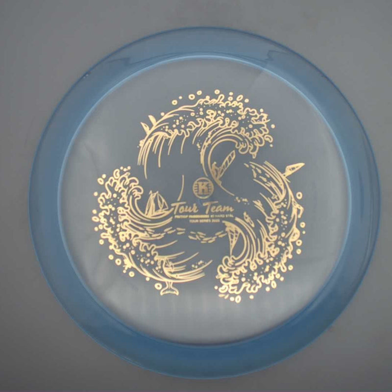 Kastaplast K1 Hard Stal with Fritiof Fagergren Tour Team Waves - Tour Series 2025 Stamp- 175.6 Blue