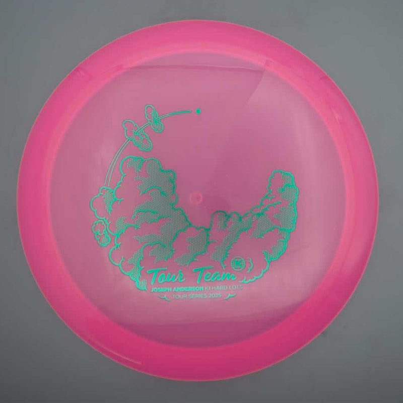 Kastaplast K1 Hard Lots with Joseph Anderson Tour Team Clouds - Tour Series 2025 Stamp- 176.1 Pink