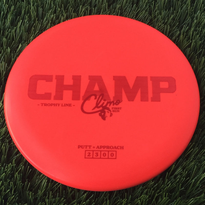 Climo Base Champ with 1st Run Stamp- 175 Red