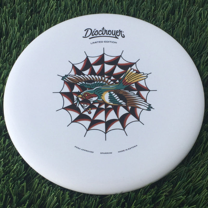Disctroyer A-Soft Sparrow P&A-3 with Colored Tattoo - Limited Edition Stamp- 179 White
