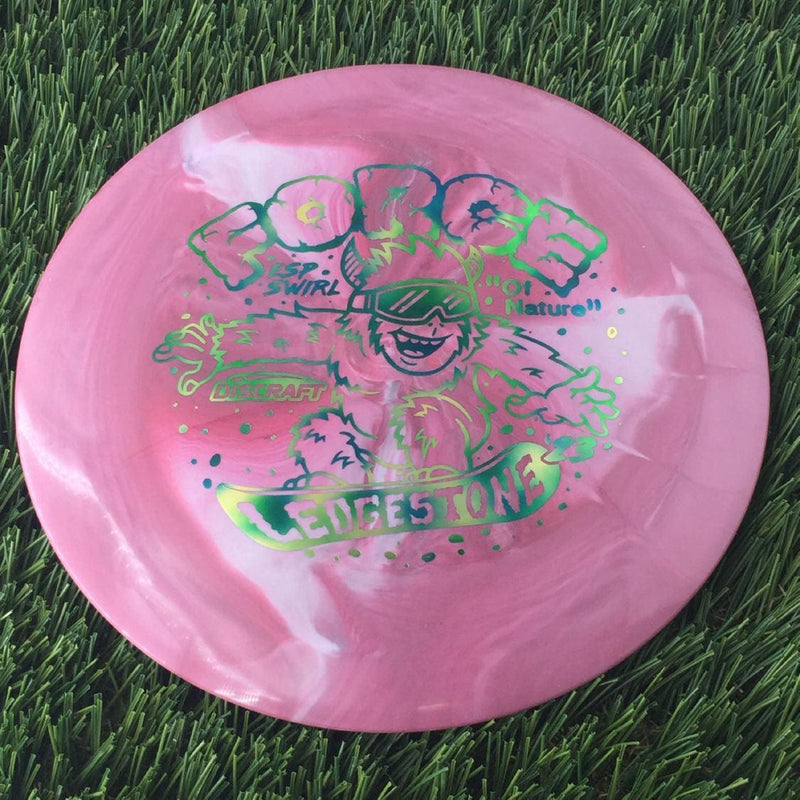 Discraft ESP Swirl Force with 2023 Ledgestone Edition - Wave 1 Stamp- 174 Pink