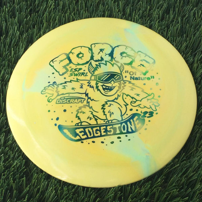 Discraft ESP Swirl Force with 2023 Ledgestone Edition - Wave 1 Stamp- 174 Orange