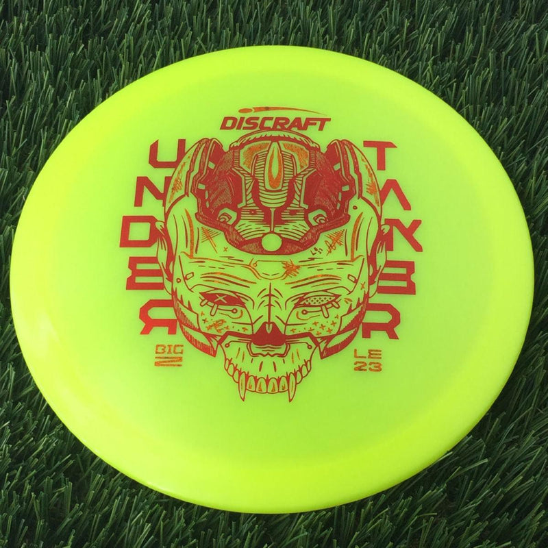 Discraft Big Z Collection Undertaker with 2023 Ledgestone Edition - Wave 3 Stamp- 172 Yellow
