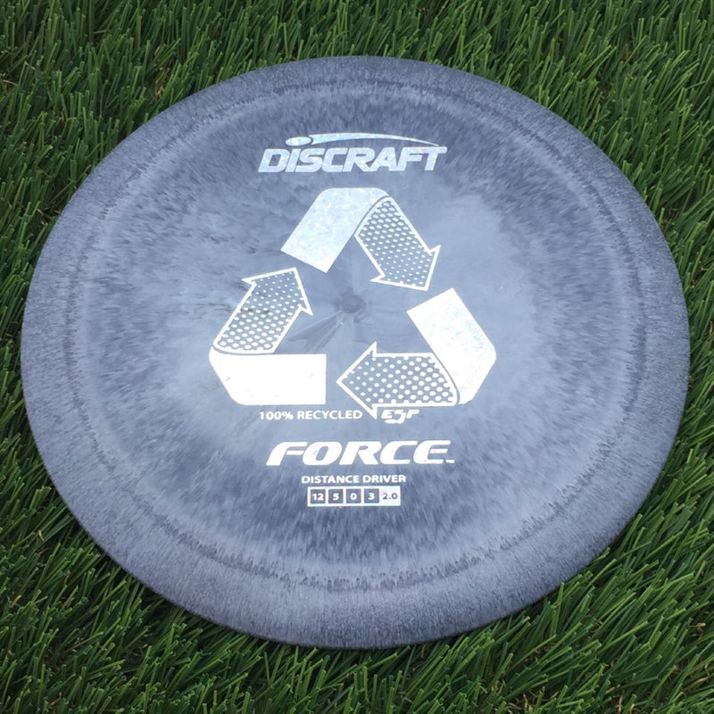 Discraft Recycled ESP Force with 100% Recycled ESP Stock Stamp- 154 Grey