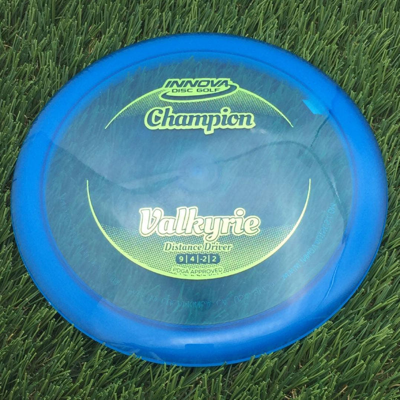Innova Champion Valkyrie with Circle Fade Stock Stamp- 175 Blue