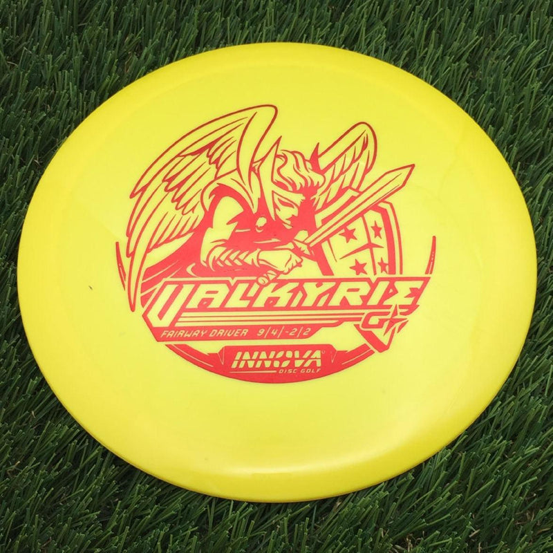 Innova Gstar Valkyrie with Burst Logo Stock Stamp- 175 Yellow