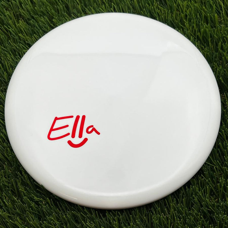 Discmania S-Line P3X with Ella Smiley Face - Ella Hansen Stamp- 175.6 White