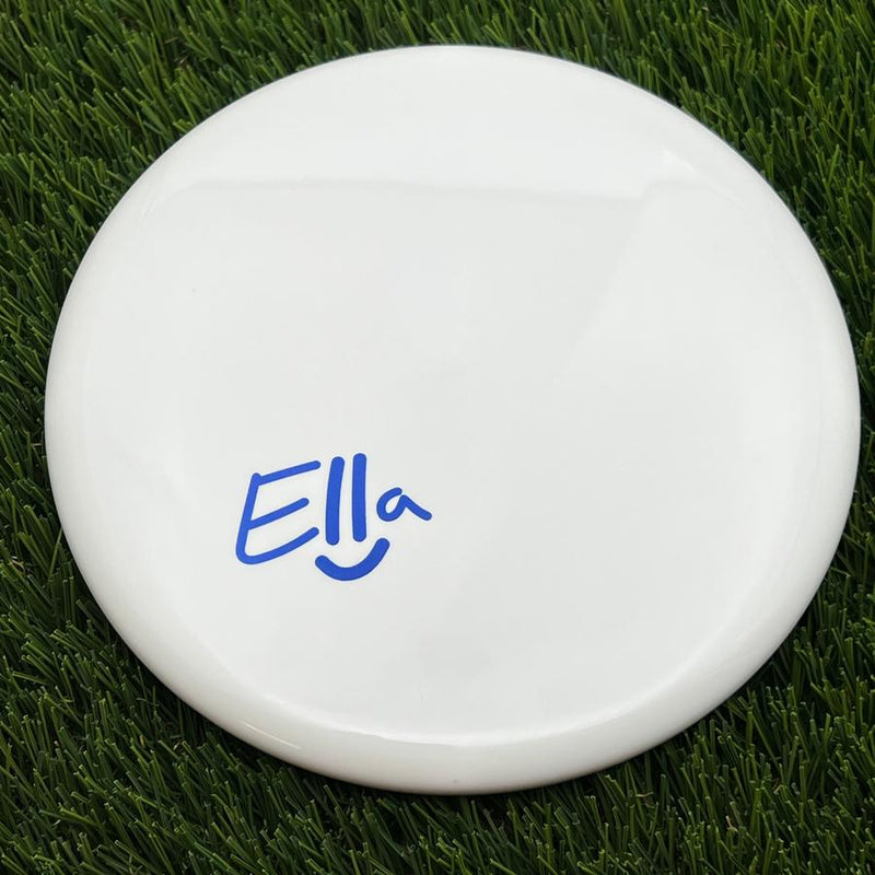 Discmania S-Line P3X with Ella Smiley Face - Ella Hansen Stamp- 176.5 White