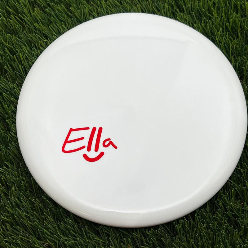 Discmania S-Line P3X with Ella Smiley Face - Ella Hansen Stamp- 175.7 White
