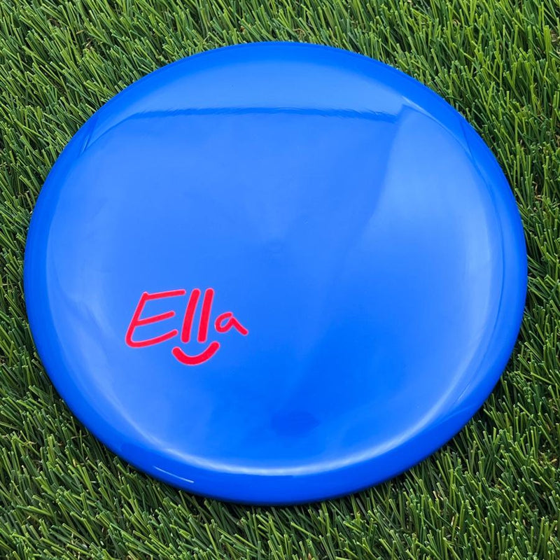 Discmania S-Line P3X with Ella Smiley Face - Ella Hansen Stamp- 176.7 Blue