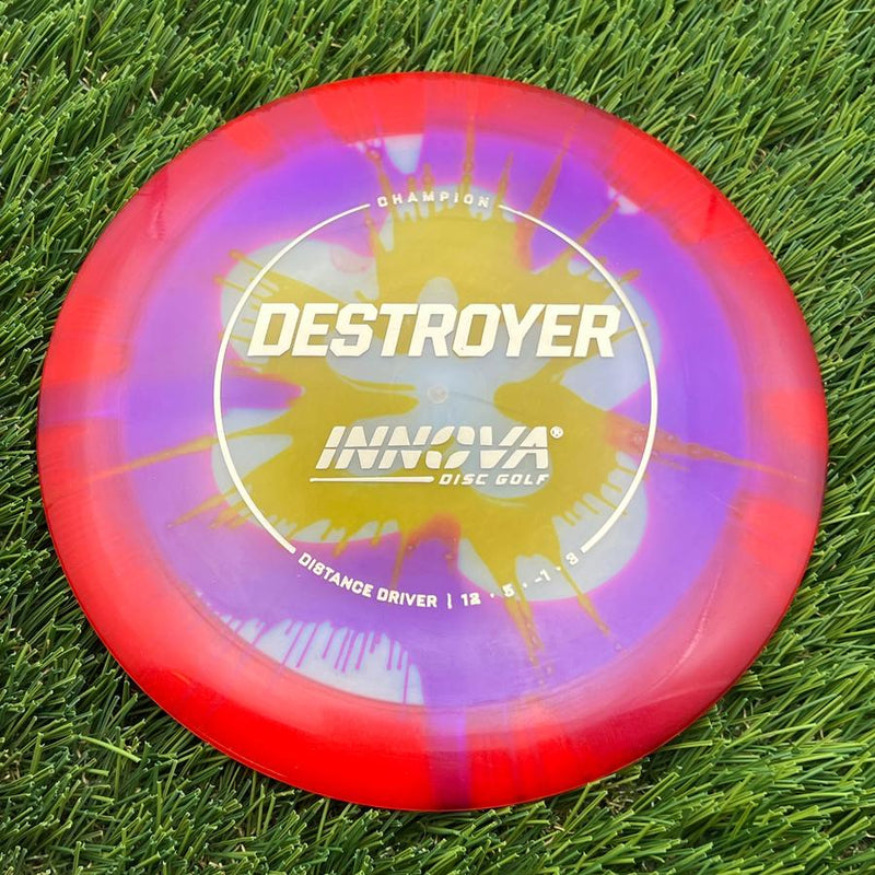 Innova Champion I-Dye Destroyer with Circle Stock Stamp- 172.4 Dyed