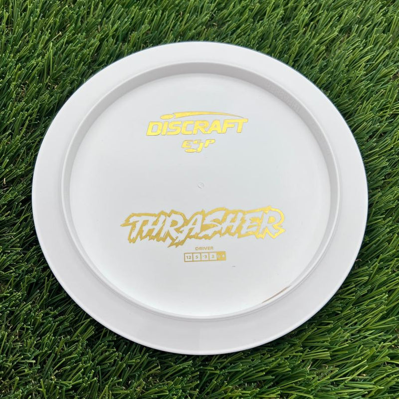 Discraft ESP Thrasher with Dye Line Blank Top Bottom Stamp- 176.21 White
