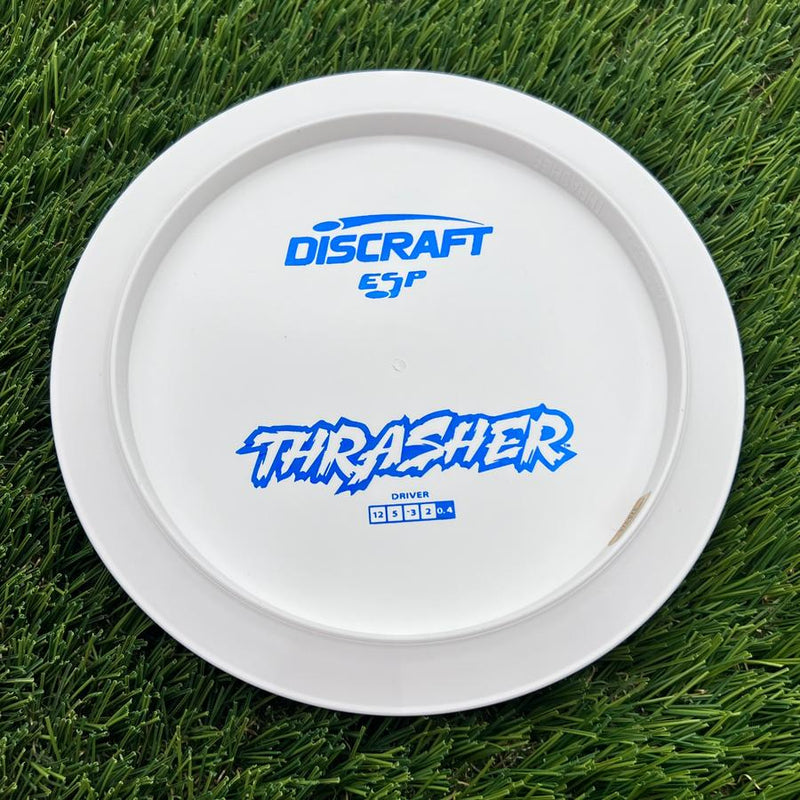 Discraft ESP Thrasher with Dye Line Blank Top Bottom Stamp- 175.72 White