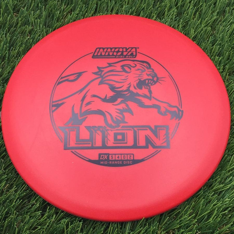 Innova DX Lion with Burst Logo Stock Stamp- 158 Red
