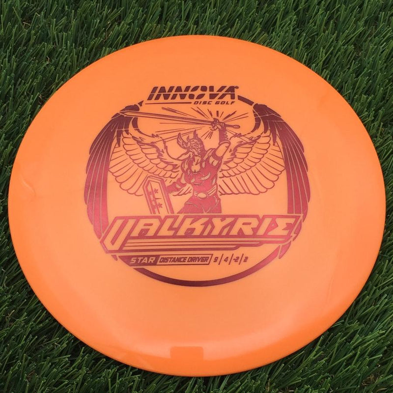 Innova Star Valkyrie with Burst Logo Stock Stamp- 156 Orange
