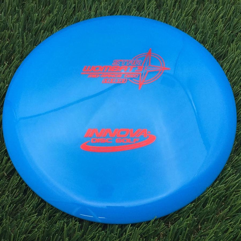 Innova Star Wombat3 with Burst Logo Stock Stamp- 158 Blue