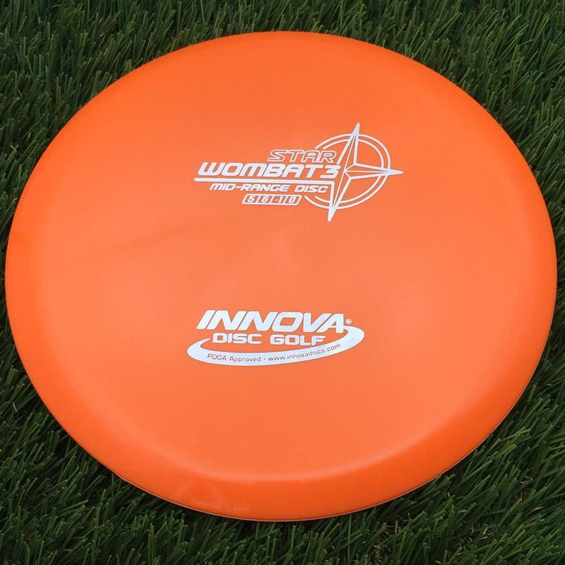 Innova Star Wombat3 with Burst Logo Stock Stamp- 176 Orange