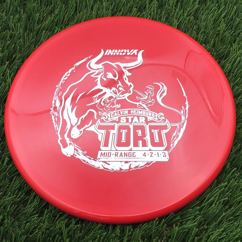 Innova Star Toro with Calvin Heimburg Signature Series Stamp- 175 Red