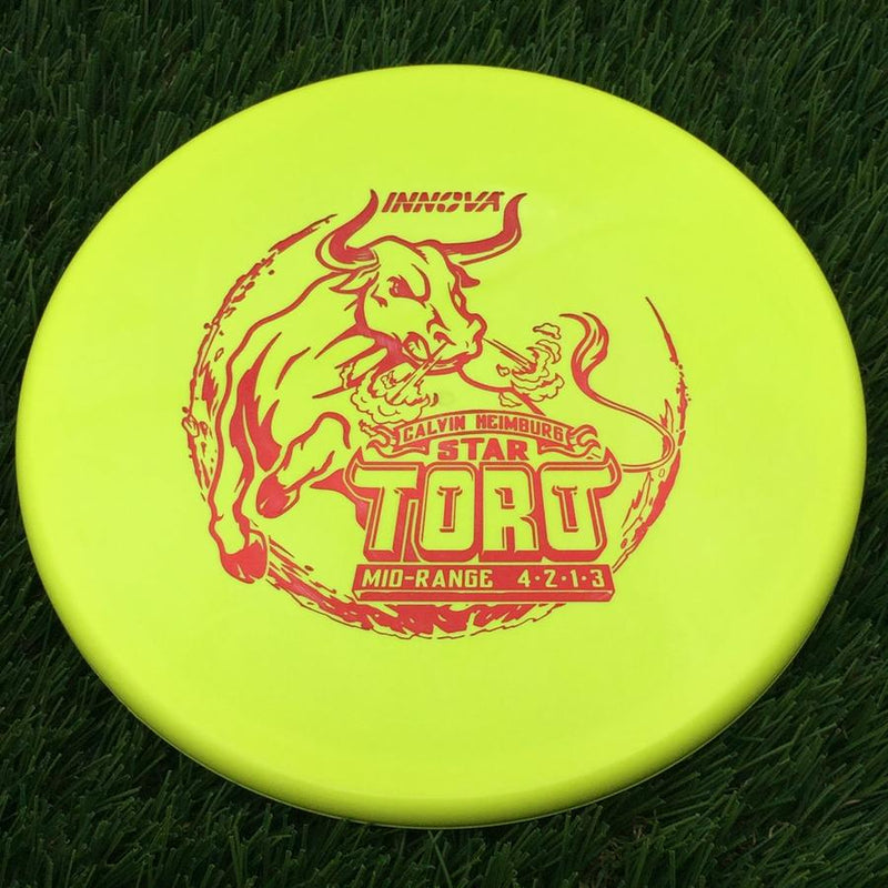 Innova Star Toro with Calvin Heimburg Signature Series Stamp- 171 Yellow