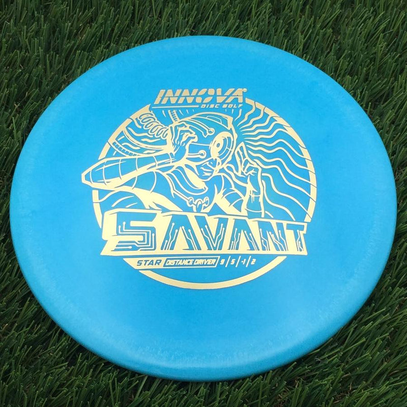 Innova Star Savant with Burst Logo Stock Stamp- 163 Blue