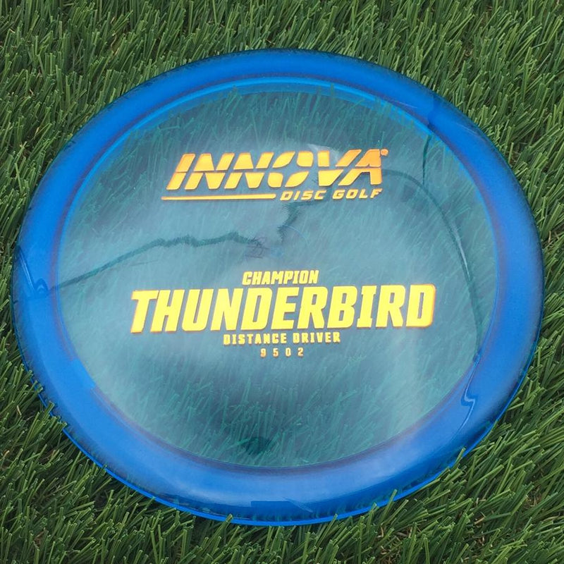 Innova Champion Thunderbird with Burst Logo Stock Stamp- 172 Blue