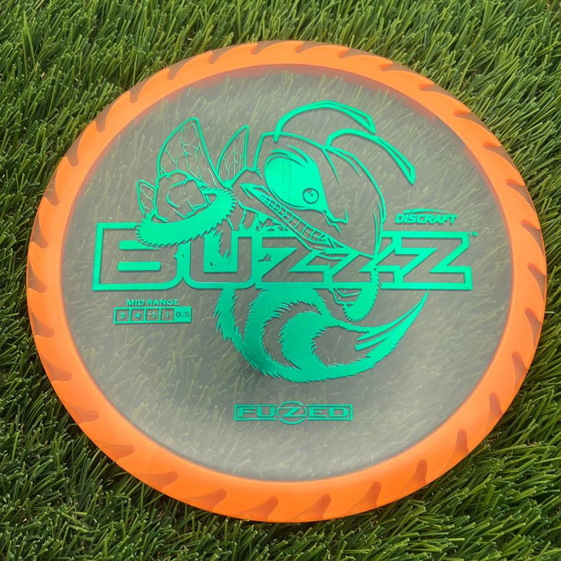 Discraft Elite Z FuZed Line with Saw Pattern Buzzz with Big Bee with Saw Blade - "Buzzzsaw" Stamp- 175.74 Orange