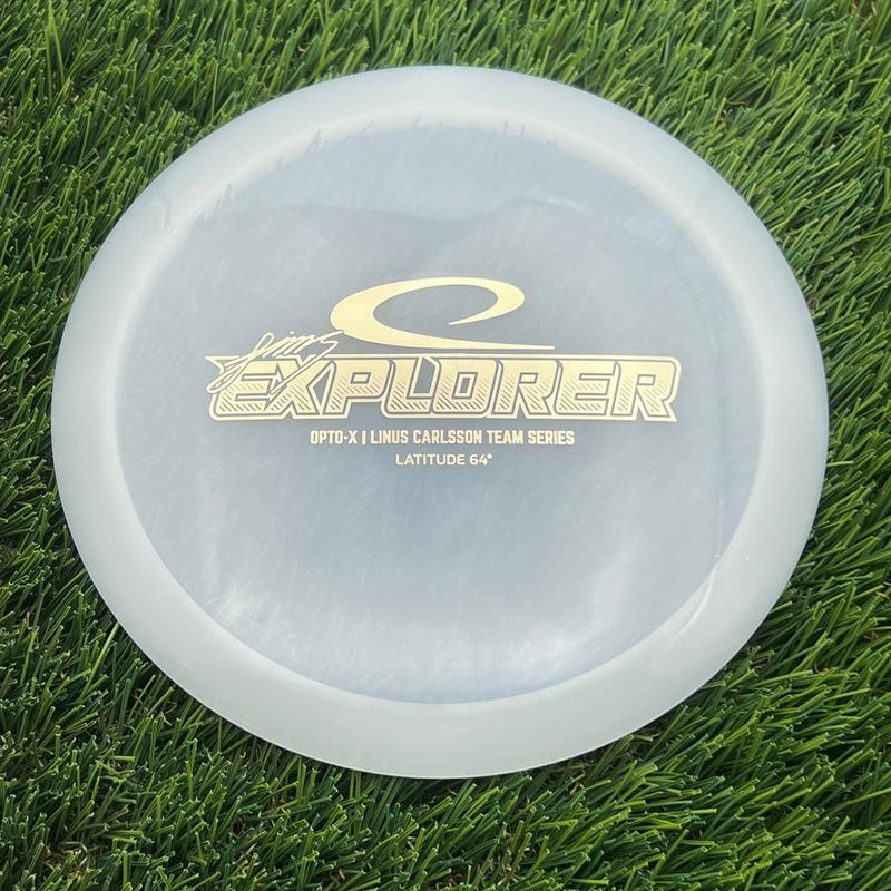 Latitude 64 Opto-X Explorer with Linus Carlsson Team Series 2025 Stamp- 177.19 White