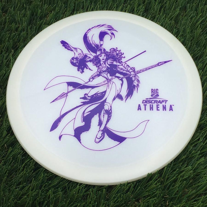 Discraft Big Z Collection Athena with Big Z Stock Stamp with Inside Rim Embossed PM Paul McBeth Stamp- 166 White