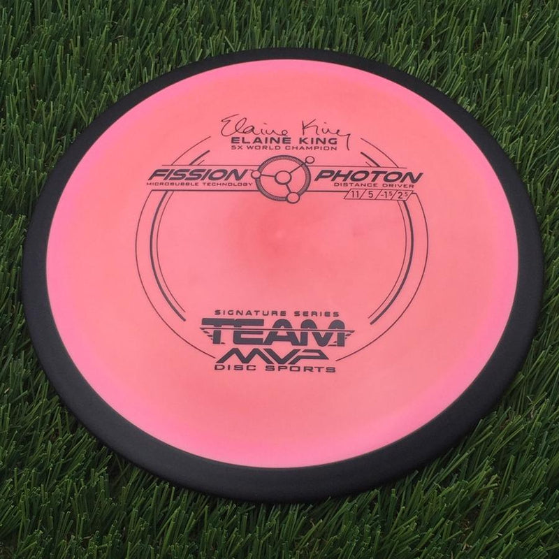 MVP Fission Photon with Elaine King 5x World Champion Stamp- 159.58 Pink