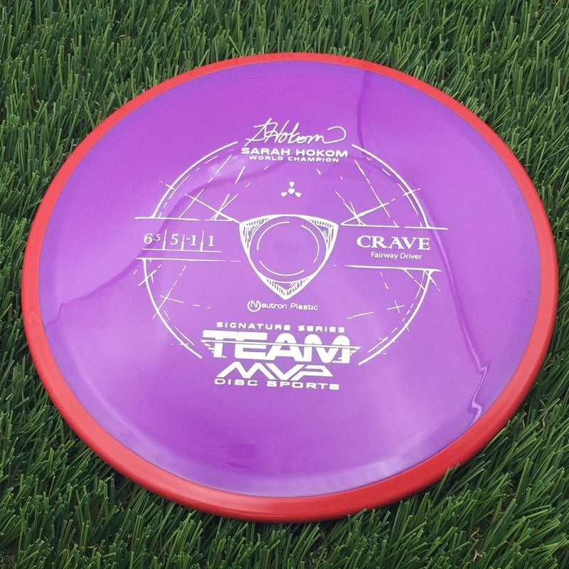 Axiom Neutron Crave with Sarah Hokom World Champion Signature Series Team MVP Stamp- 166.71 Purple