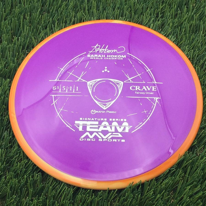 Axiom Neutron Crave with Sarah Hokom World Champion Signature Series Team MVP Stamp- 165.16 Purple