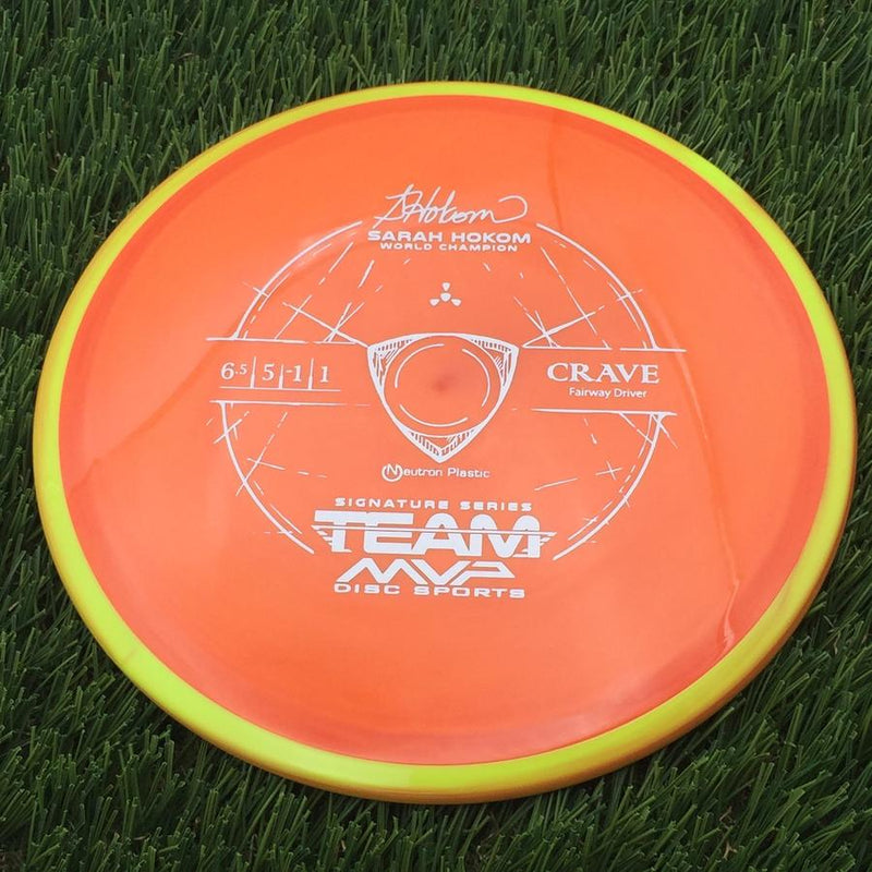 Axiom Neutron Crave with Sarah Hokom World Champion Signature Series Team MVP Stamp- 163.44 Orange