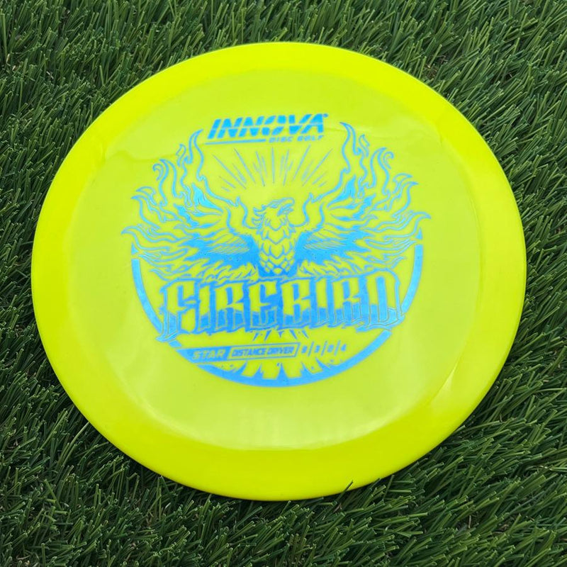 Innova Star Firebird with Burst Logo Stock Stamp- 169.06 Yellow