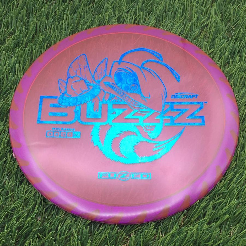 Discraft Elite Z FuZed Line with Saw Pattern Buzzz with Big Bee with Saw Blade - "Buzzzsaw" Stamp- 180.38 Purple